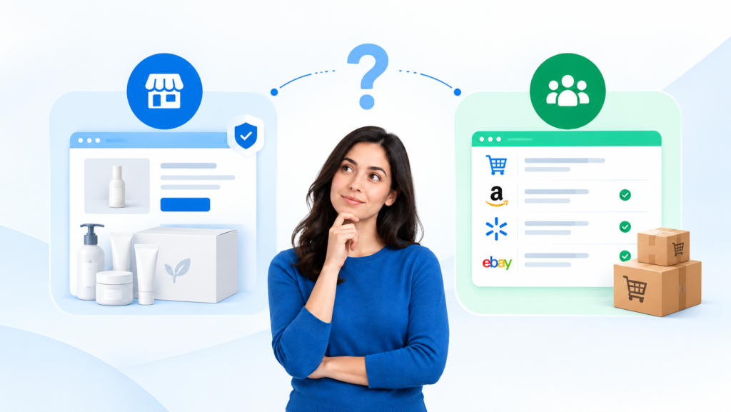 A new brand does not always need a new seller account.